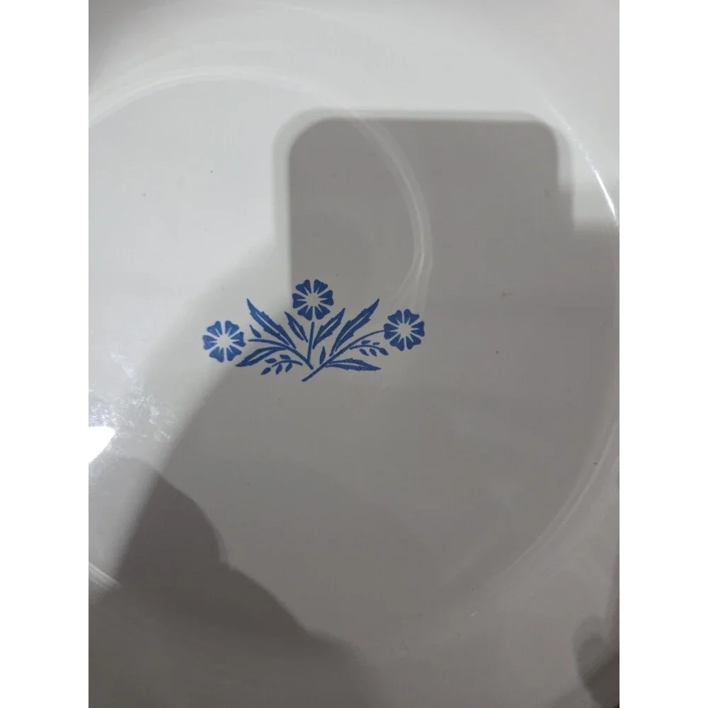 VTG Corning Ware Blue Cornflower P-309 Vintage Pie Plate Baking Dish 9-inch BOX